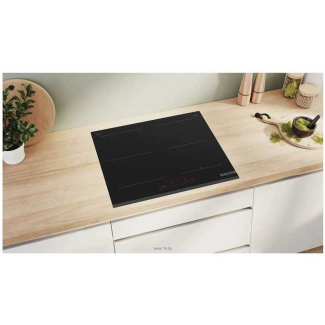 Индукционная варочная поверхность Bosch PVQ631HC1E черный Индукционная варочная поверхность Bosch PVQ631HC1E черный