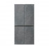 Холодильник Centek CT-1742 Gray Stone