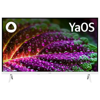 32" Телевизор BBK 32LEX-7244/TS2C белый 1366x768, HD READY, 60 Гц, Wi-Fi, Smart TV, Яндекс ТВ