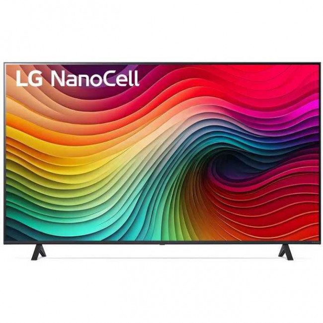 55" Телевизор LG 55NANO80T6A.ARUG синяя сажа 3840x2160, 4K Ultra HD, 60 Гц, Wi-Fi, Smart TV, webOS