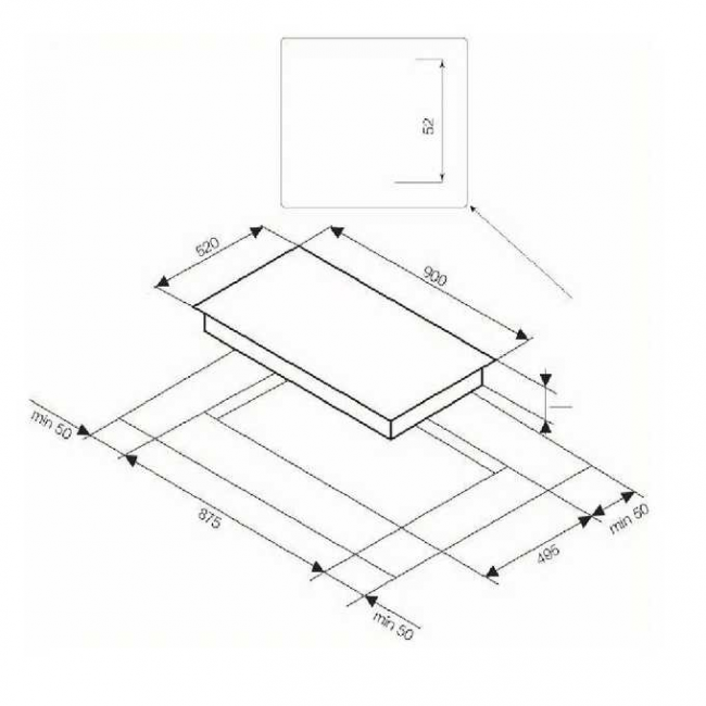 Варочная поверхность GRAUDE EK 90.0 S электрическая