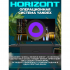 24" Телевизор Horizont 24H25B черный 1366x768, HD, 60 Гц, Wi-Fi, Smart TV, Яндекс ТВ