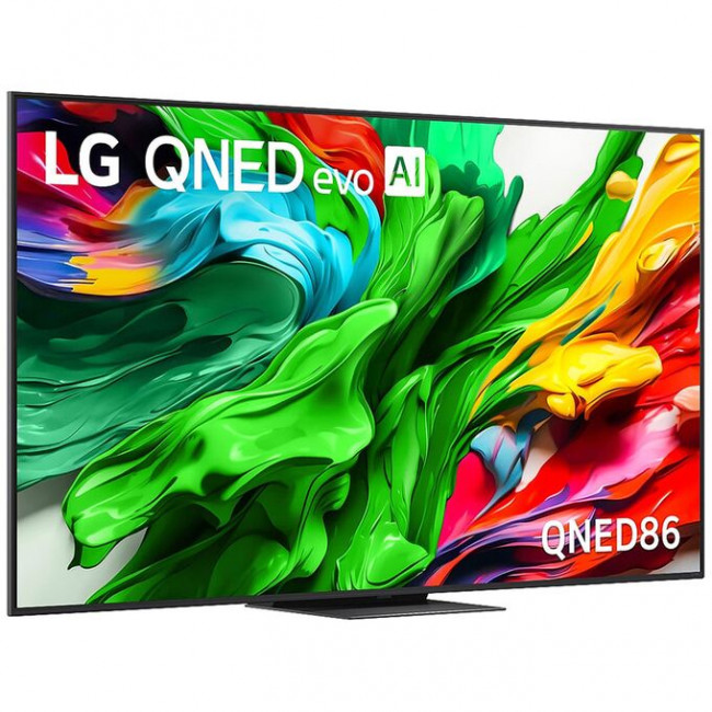 100" Телевизор LG 100QNED86A6.ARUG черный титан QNED 3840x2160, 4K Ultra HD, 120 Гц, Wi-Fi, Smart TV, WebOS