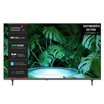32" Телевизор Skyworth 32E55G черный 1366x768, HD, 60 Гц, Wi-Fi, Smart TV, Google TV 32" Телевизор Skyworth 32E55G черный 1366x768, HD, 60 Гц, Wi-Fi, Smart TV, Google TV