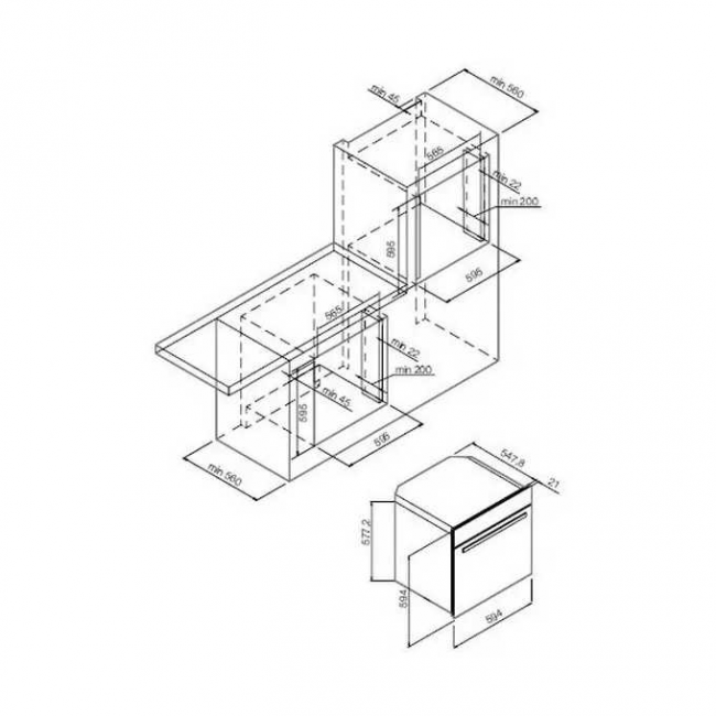 Духовой шкаф GRAUDE BMP 60.0 S Духовой шкаф GRAUDE BMP 60.0 S