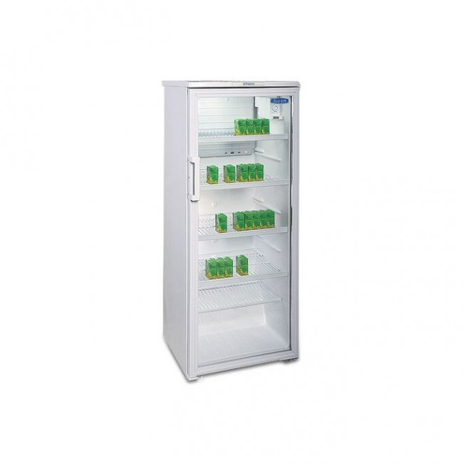 Холодильная витрина Бирюса 290 белый однокамерный, 145x58x62см, объем холодильника 290л