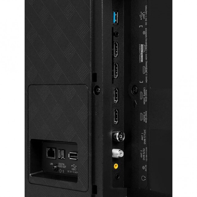 55" Телевизор Hisense 55A85K OLED черный 3840x2160, 4K Ultra HD, 120 Гц, Wi-Fi, Smart TV, VIDAA