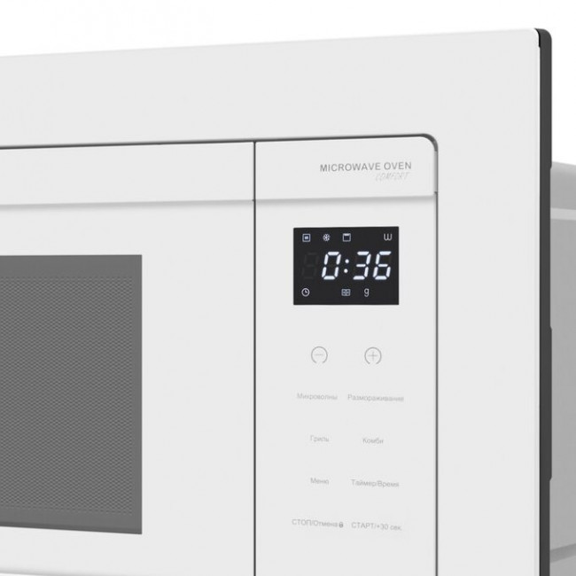 Встраиваемая микроволновая печь MEFERI MMO6020WH Comfort Встраиваемая микроволновая печь MEFERI MMO6020WH Comfort