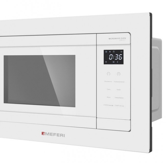 Встраиваемая микроволновая печь MEFERI MMO6020WH Comfort Встраиваемая микроволновая печь MEFERI MMO6020WH Comfort