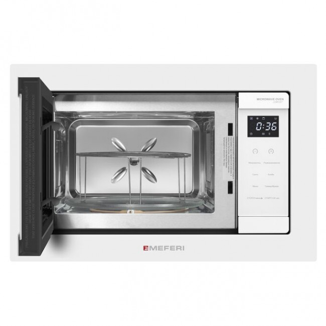 Встраиваемая микроволновая печь MEFERI MMO6020WH Comfort Встраиваемая микроволновая печь MEFERI MMO6020WH Comfort