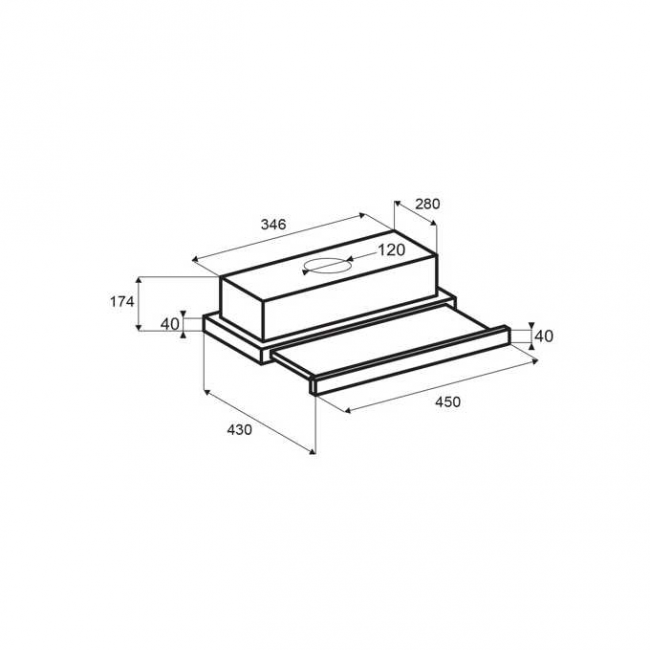 Вытяжка Zigmund & Shtain K 005.41 S