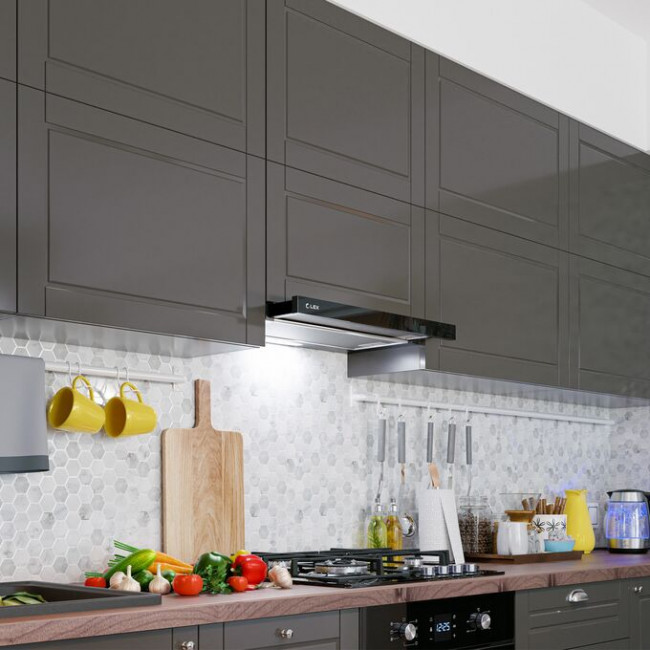 Вытяжка LEX Hide 500 черный