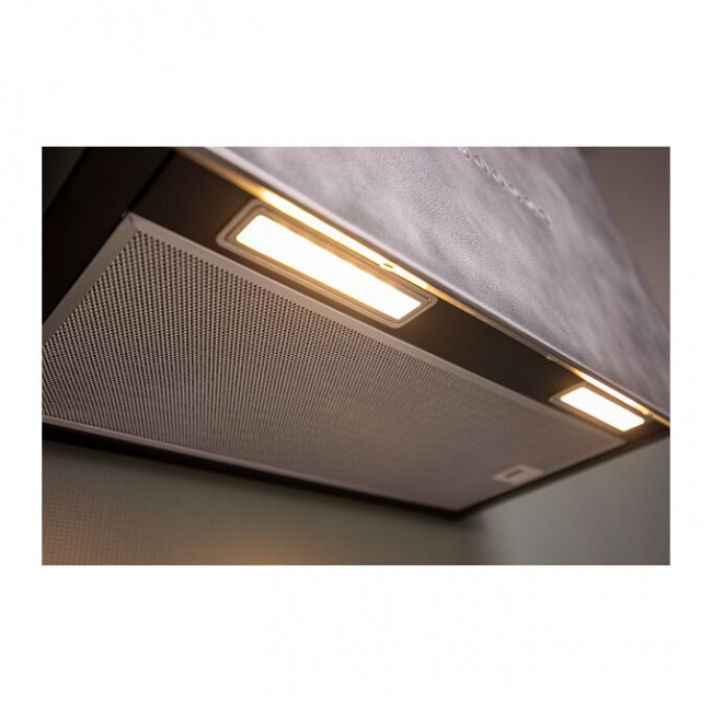 Вытяжка ELIKOR Метеорит 60П-700-Э4Д черный/состаренное срб