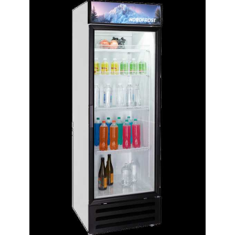 Холодильная витрина NORDFROST SC550G (353861) белый/черный