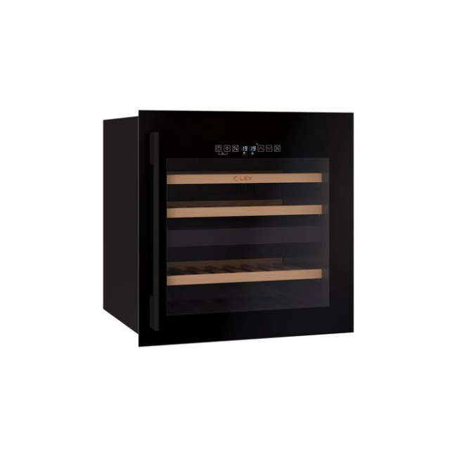 Винный шкаф LEX LWD6036BL dual zone S