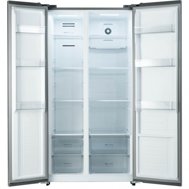 Холодильник Бирюса SBS 541 TBG черное стекло Холодильник Бирюса SBS 541 TBG черное стекло