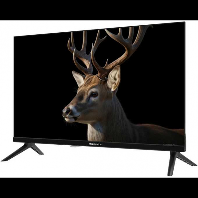 24" Телевизор TopDevice TDWC24BH3260V черный 1366x768, HD, 60 Гц, Wi-Fi, Smart TV, Яндекс ТВ 24" Телевизор TopDevice TDWC24BH3260V черный 1366x768, HD, 60 Гц, Wi-Fi, Smart TV, Яндекс ТВ