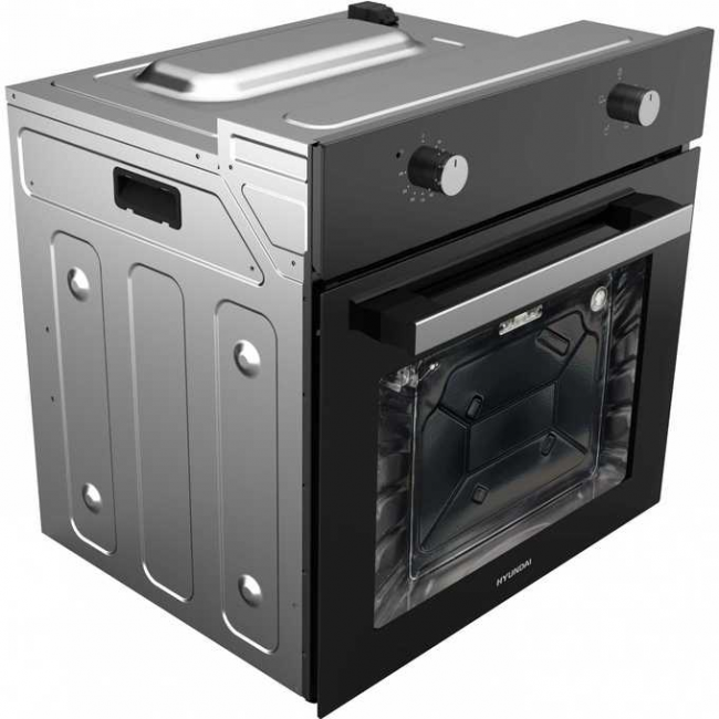 Духовой шкаф Электрический Hyundai HEO 62312 BG черный