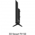 32" Телевизор Haier 32 Smart TV S2 черный 1920x1080, Full HD, 60 Гц, Wi-Fi, Smart TV, Android TV