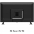 32" Телевизор Haier 32 Smart TV S2 черный 1920x1080, Full HD, 60 Гц, Wi-Fi, Smart TV, Android TV