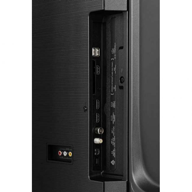 50" Телевизор Hisense 50E7NQ QLED черный 3840x2160, 4K Ultra HD, 60 Гц, Wi-Fi, Smart TV, VIDAA