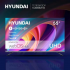 55" Телевизор Hyundai H-LED55BU7100 серый 3840x2160, 4K Ultra HD, 60 Гц, WI-FI, SMART TV, WebOS 22