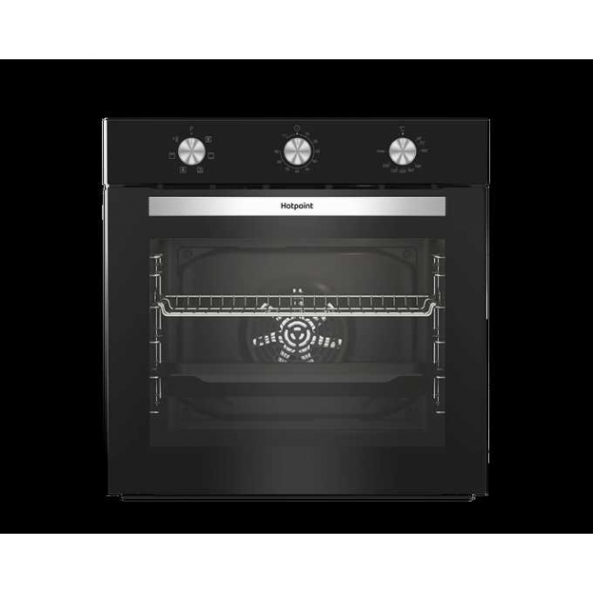 Духовой шкаф Hotpoint HETF 614 JH BL черный