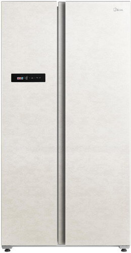 Холодильник Side by Side Midea MDRS791MIE33 бежевый,91x177.5x69.8
