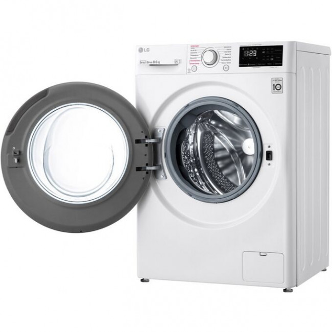 Стиральная машина LG F2V3GS3W класс: A загр.фронтальная макс.:8.5кг белый Стиральная машина LG F2V3GS3W класс: A загр.фронтальная макс.:8.5кг белый