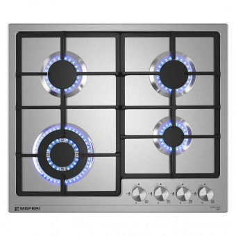 Варочная поверхность Meferi MGH604IX Light нерж сталь