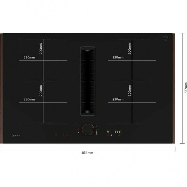Варочная поверхность Neff V68YYX4B0 черный