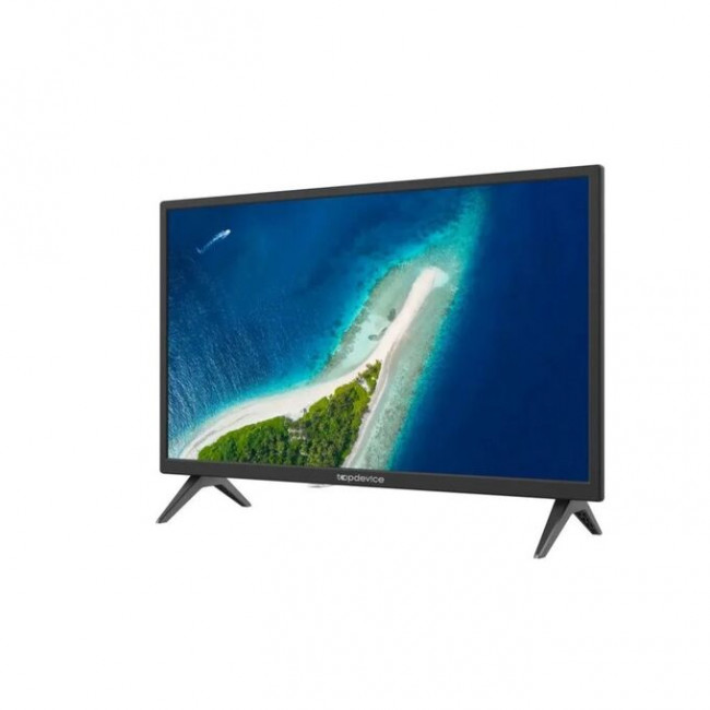 24" Телевизор Topdevice TDTV24BS01HBK черный 1366x768, HD READY, 60 Гц, Wi-Fi, SMART TV, WildRed 24" Телевизор Topdevice TDTV24BS01HBK черный 1366x768, HD READY, 60 Гц, Wi-Fi, SMART TV, WildRed
