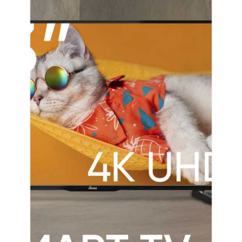 43" Телевизор Scoole SL-LED43S98T2SU черный 3840x2160, 4K UHD, 50 Гц, Wi-Fi, Smart TV, Android 11.0