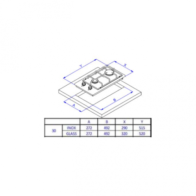Варочнаяе поверхность Weissgauff HGG 320 BGRV Варочнаяе поверхность Weissgauff HGG 320 BGRV