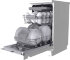 Посудомоечная машина Midea MFD45S150Wi белый,45 см,3 корзины