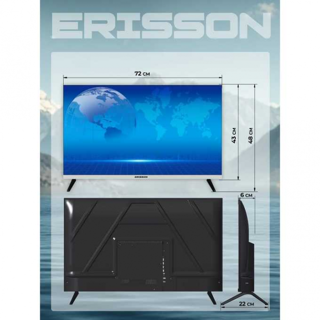 Телевизор ERISSON 32LES910T2SMW Телевизор ERISSON 32LES910T2SMW