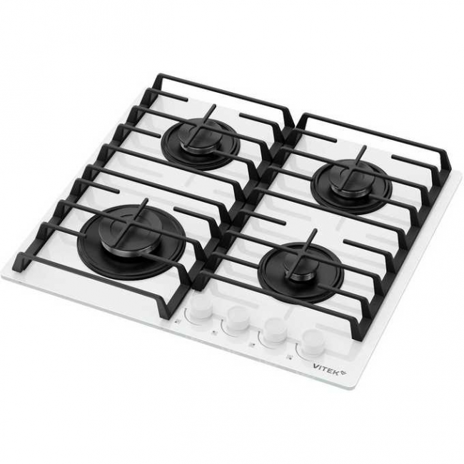 Варочная поверхность Vitek VGH 6420 WG стекло белое