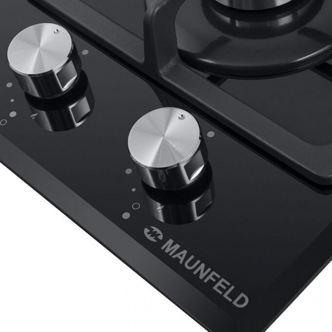 Газовая панель Maunfeld EGHG.32.63CB/G домино, газ, 2 конфорки, черный цвет Газовая панель Maunfeld EGHG.32.63CB/G домино, газ, 2 конфорки, черный цвет